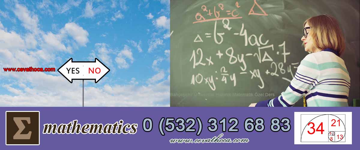 Bahçeşehir Üniversite Hazırlık Matematik Özel Ders 