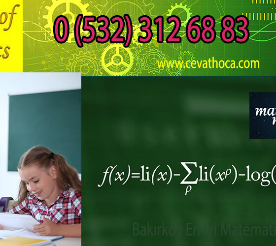 Bakırköy En İyi Matematik Ders Verenler